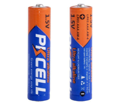 Батарейка AAA (LR03), щелочная, PKCELL Ultra, 1.5V, Blister (LR03-2B)