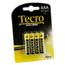 Батарейка R03 (AAA), солевая, Tecro, 1.5V, Blister (R03P-4B(UE)) за 1ШТ.