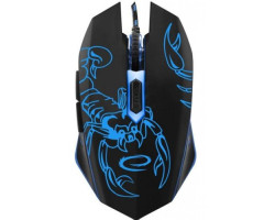 Мышь Esperanza MX203 Scorpio Black-Blue (EGM203B) 2400dpi
