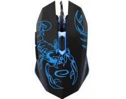 Мышь Esperanza MX203 Scorpio Black-Blue (EGM203B) 2400dpi