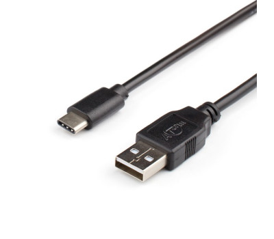 Кабель USB 2.0 - 0.8m AM/ Type-C Atcom, черный (12773) Кабель USB 2.0 - 0.8m AM/ Type-C Atcom, черный (12773)