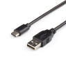 Кабель USB 2.0 - 0.8m AM/ Type-C Atcom, черный (12773)