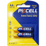 Батарейка AA (R6), солевая, PKCELL, 1.5V, Blister (R6P-2B) за 1шт.