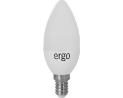 Лампа ERGO Standard C37 E14 5W 220V Нейт.Бел. 4100K Мат. н/ Дим.