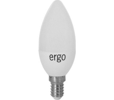 Лампа ERGO Standard C37 E14 5W 220V Нейт.Бел. 4100K Мат. н/ Дим. Лампа ERGO Standard C37 E14 5W 220V Нейт.Бел. 4100K Мат. н/ Дим.