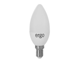 Лампа ERGO Standard C37 E27 6W 220V Тепл.Бел. 3000K Мат. н/ Дим. Лампа ERGO Standard C37 E27 6W 220V Тепл.Бел. 3000K Мат. н/ Дим.