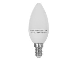 Лампа ERGO Standard C37 E14 6W 220V Нейт.Бел. 4100K Мат. н/ Дим.