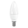 Лампа Maxus LED C37 CL-F 5W 4100K 220V, цоколь E14,AP