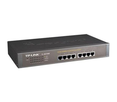 Коммутатор TP-LINK TL-SG1008 8 LAN 10/ 100/ 1000 Mb, Unmanaged