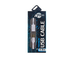 Кабель удлинитель USB 2.0 - 0.8 m AM/ AF ATcom, белый (3788)-foto2