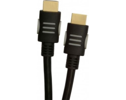 Кабель HDMI > HDMI 3.0m Tecro HD 03-00 V.1.4, позол. коннект.,