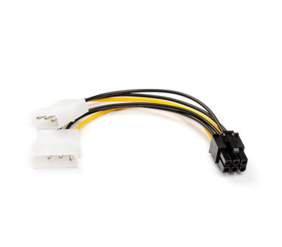 Переходник питания ATcom 6pin to 2molex для ВИДЕОКАРТ (16185) Переходник питания ATcom 6pin to 2molex для ВИДЕОКАРТ (16185)