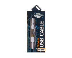 Кабель USB 2.0  - 0.8m AM/ Mini USB (5 pin), ATcom (3793)-foto2