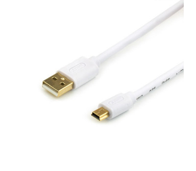 Кабель USB 2.0 - 0.8m AM/ Mini USB (5 pin), ATcom (3793) Кабель USB 2.0 - 0.8m AM/ Mini USB (5 pin), ATcom (3793)