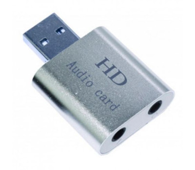 Звуковая карта USB 2.0, 7.1, Dynamode C-Media 108 Silver, 90 дБ, (USB-SOUND7-ALU) Звуковая карта USB 2.0, 7.1, Dynamode C-Media 108 Silver, 90 дБ, (USB-SOUND7-ALU)