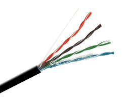 Кабель UTP Atcom Standard внешняя прокладка, CCA, 4x2x0,5 мм, бухта 305 м (10699) (за 1 метр) Кабель UTP Atcom Standard внешняя прокладка, CCA, 4x2x0,5 мм, бухта 305 м (10699) (за 1 метр)