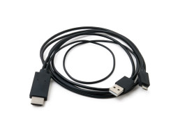 Переходник microUSB > USB M-HDMI AM Extradigital (KBU1683) 1.8m