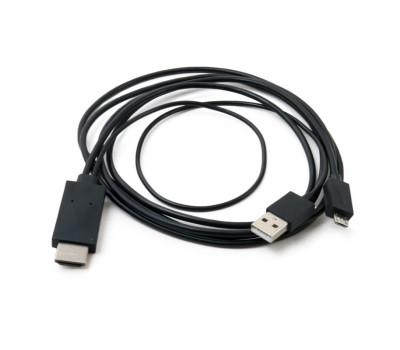 Переходник microUSB > USB M-HDMI AM Extradigital (KBU1683) 1.8m Переходник microUSB > USB M-HDMI AM Extradigital (KBU1683) 1.8m