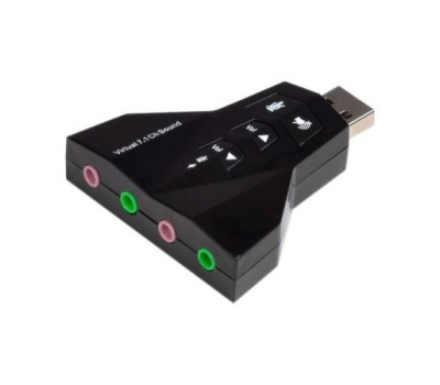 Звуковая карта USB 2.0, 7.1, Dynamode Virtual, 90 дБ, СМ108, RTL 3D / Xear 3D, Blister (PD560) Звуковая карта USB 2.0, 7.1, Dynamode Virtual, 90 дБ, СМ108, RTL 3D / Xear 3D, Blister (PD560)