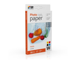 Фотобумага A6 (10x15) ColorWay, матовая, 190 г/ м2,  (PM1900504R), 50л.