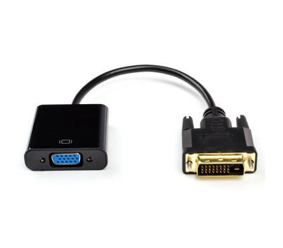 Переходник DVI > VGA, Extradigital, 0,15 м, 30 AWG, White (KBV1685) Переходник DVI > VGA, Extradigital, 0,15 м, 30 AWG, White (KBV1685)