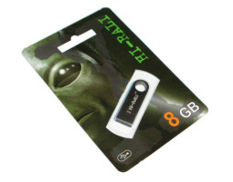 USB Flash Drive 8Gb Hi-Rali Shuttle series Black / HI-8GBSHBK USB Flash Drive 8Gb Hi-Rali Shuttle series Black / HI-8GBSHBK