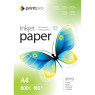 Фотобумага PrintPro, глянцевая, A4, 180 г/ м2, 500 л (PGE180500A4)