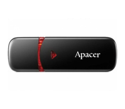 USB Flash Drive 64Gb Apacer AH333 Black /  AP64GAH333B-1