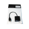 Переходник HDMI (папа) > VGA(мама) 20cm, STLab U-990 Pro BTC Black