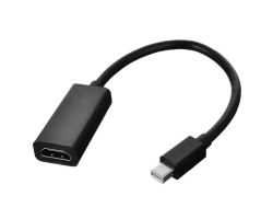 Переходник Mini DisplayPort > HDMI (Mini DisplayPort папа - HDMI мама), кабель 10см (11042)