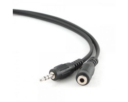 Кабель удлинитель аудио DC3.5 ( mini-jack 3.5 папа-мама)  Cablexpert 2.0m (CCA-423-2M)