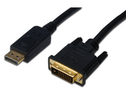 Кабель DVI-D > DisplayPort 1.8m ATcom чёрный (9504)