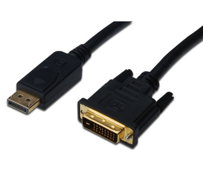 Кабель DVI-D > DisplayPort 1.8m ATcom чёрный (9504)