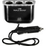 Сетевое зарядное устройство Atcom ES-09 , Hub, 3*DC12 +1*USB, 2.1A(MAX) , 120W черный, (13151)