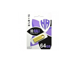 USB Flash Drive 64Gb Hi-Rali Shuttle series Gold, HI-64GBSHGD-foto2