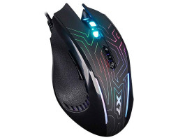 Мышь A4Tech X87 Game Oscar Neon mouse Black, Optical, USB, 2400 dpi, Gaming X7, программируемые кноп Мышь A4Tech X87 Game Oscar Neon mouse Black, Optical, USB, 2400 dpi, Gaming X7, программируемые кноп