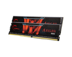 DDR4 8Gb x 2 (16Gb Kit), 3000 MHz, G.Skill Aegis, 16-18-18-36, 1.35V (F4-3000C16D-16GISB)