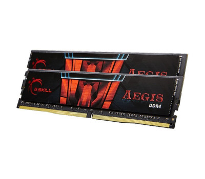 DDR4 8Gb x 2 (16Gb Kit), 3000 MHz, G.Skill Aegis, 16-18-18-36, 1.35V (F4-3000C16D-16GISB)