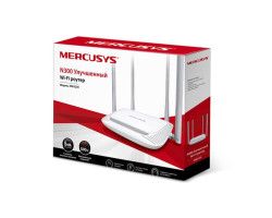 Роутер Mercusys MW325R Wi-Fi 802.11 b/ g/ n, 300Mb, 4 LAN 10/ 100Mb, режим точки доступа, быстрая настр