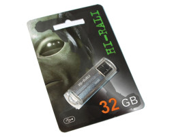 USB Flash Drive 32Gb Hi-Rali Corsair series Silver /  HI-32GBCORSL