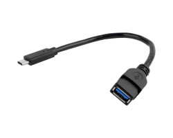 Кабель USB 2.0 - 0.2m AF/ micro-Type C 5P OTG Cablexpert A-OTG-CMAF3-01 