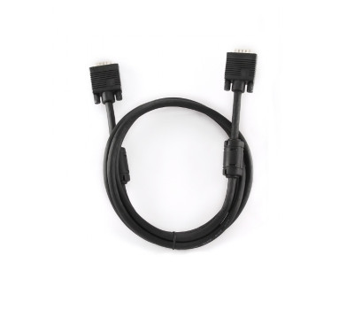 Кабель VGA - 1.8м Cablexpert VGA3+ 9C HD15M,двойное экранир., с 2-мя феритами, 1.8м / CC-PPVGA-6B Кабель VGA - 1.8м Cablexpert VGA3+ 9C HD15M,двойное экранир., с 2-мя феритами, 1.8м / CC-PPVGA-6B