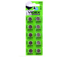 Батарейка LR44/  AG13, Videx!, Blister, за 1шт.