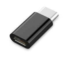 Переходник microUSB > Type-C Cablexpert   A-USB2-CMmF-01 черный