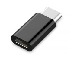 Переходник microUSB > Type-C Cablexpert A-USB2-CMmF-01 черный Переходник microUSB > Type-C Cablexpert A-USB2-CMmF-01 черный
