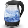 Электрический чайник Esperanza EKK011K Black, 2000W, 1.7 л, дисковый, стекло
