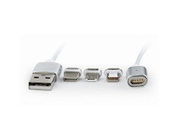 Кабель USB 2.0 - 1.0m AM/ Lightning/ Micro/ Type-C Cablexpert CC-USB2-AMLM31-1M Кабель USB 2.0 - 1.0m AM/ Lightning/ Micro/ Type-C Cablexpert CC-USB2-AMLM31-1M