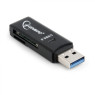 Картридер внешний Gembird UHB-CR3-01, USB 3.0, для SD и MicroSD