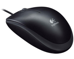 Мышь Logitech B110 Optical USB Mouse Silent Black (910-005508)