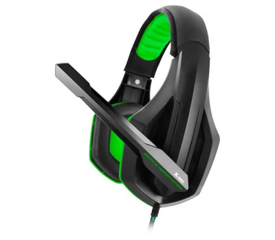 Наушники Gemix X-350 Gaming Black/ Green, 2 x Mini jack (3.5 мм), накладные, кабель 2.4 м Наушники Gemix X-350 Gaming Black/ Green, 2 x Mini jack (3.5 мм), накладные, кабель 2.4 м